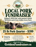 APES Fundraiser 2026 Pasture-Raised, Berkshire Pork Quarter (25lbs)